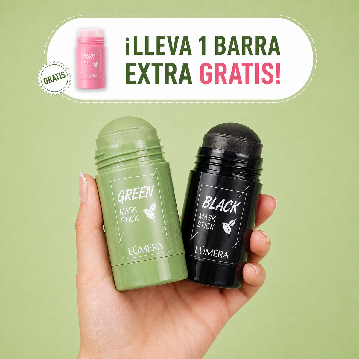 Mascarilla Facial de Bambú en Barra | Limpieza Profunda de Poros